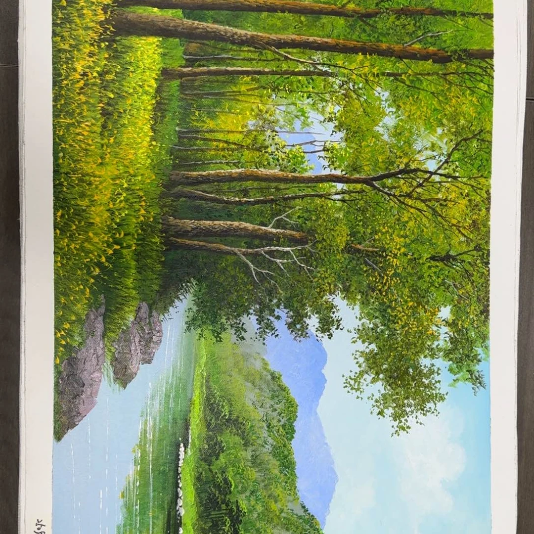 油画加油加油努力加油加油