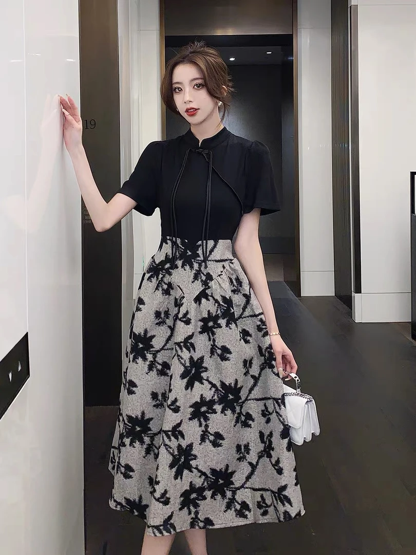 春季短裙秋季中腰显瘦女装裙子