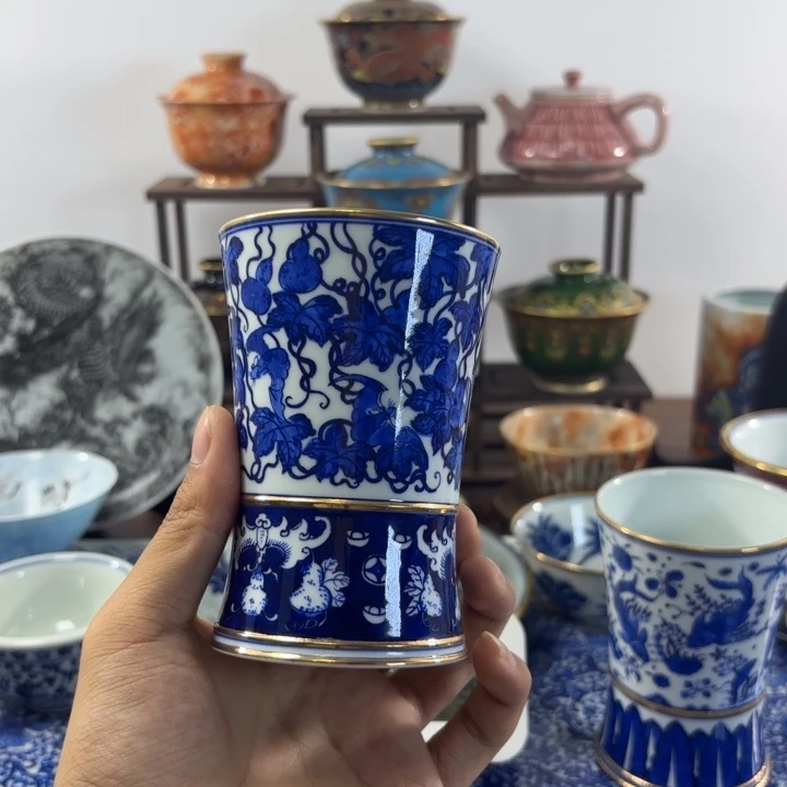 泰***店景德镇手工手绘陶瓷