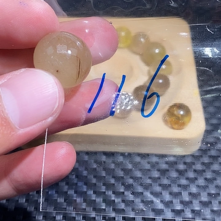 u***8未镶嵌手链发晶天然水晶手串