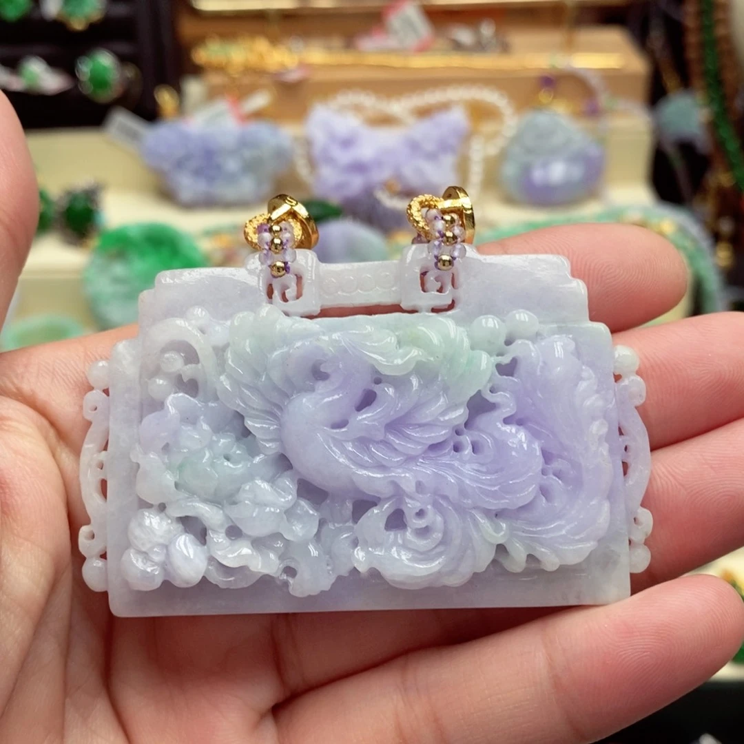 颈饰未镶嵌翡翠翡翠吊坠