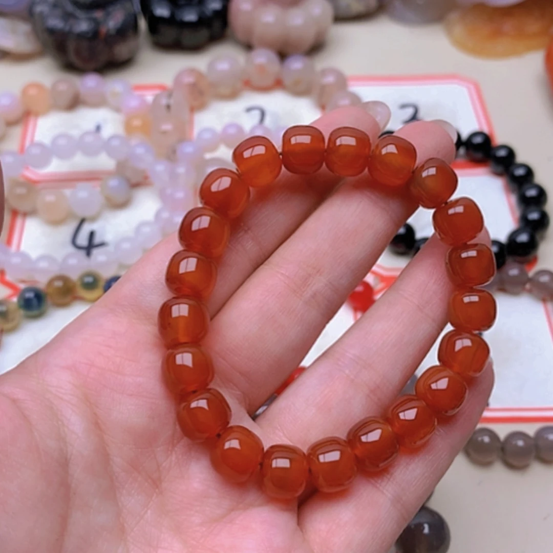 【闪购商品】未镶嵌玛瑙/玉髓珠宝半成品识****）