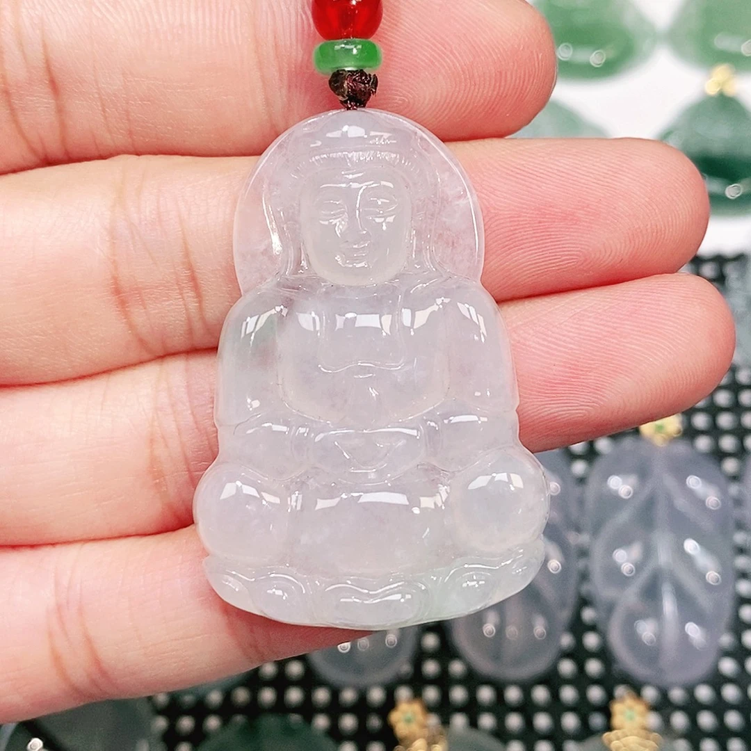 翡翠未镶嵌颈饰吊坠
