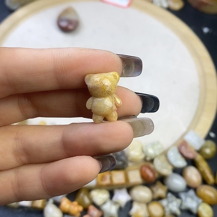 硅化玉未镶嵌颈饰