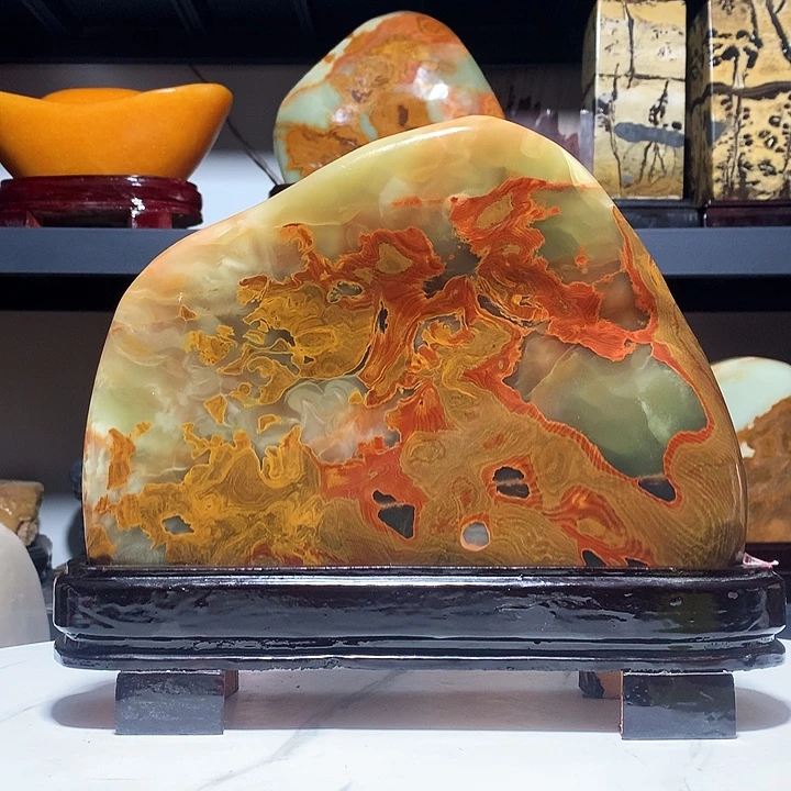 石材宽29厘米高26厘米