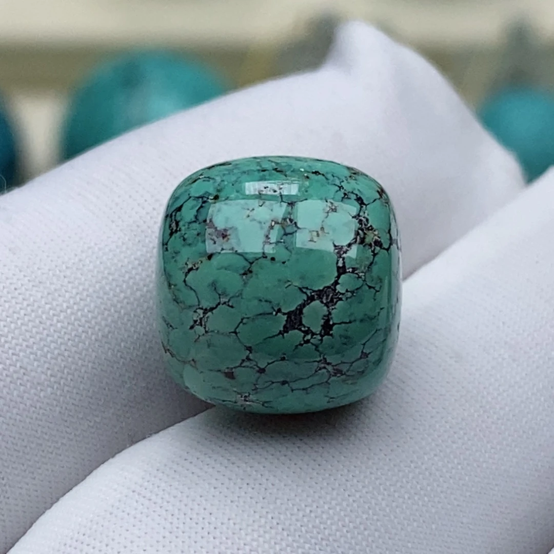 绿松石未镶嵌珠珠珠尺寸12mm