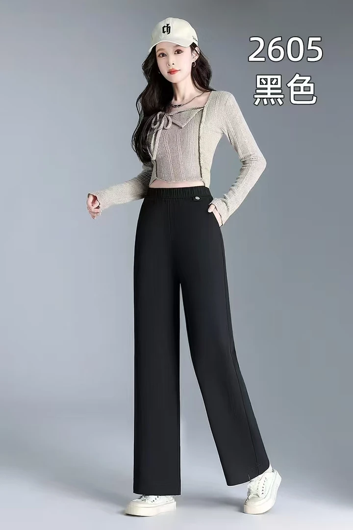 女款百搭休闲裤297-2605