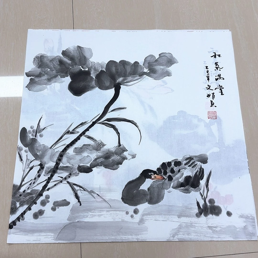 国画国画作品集一个