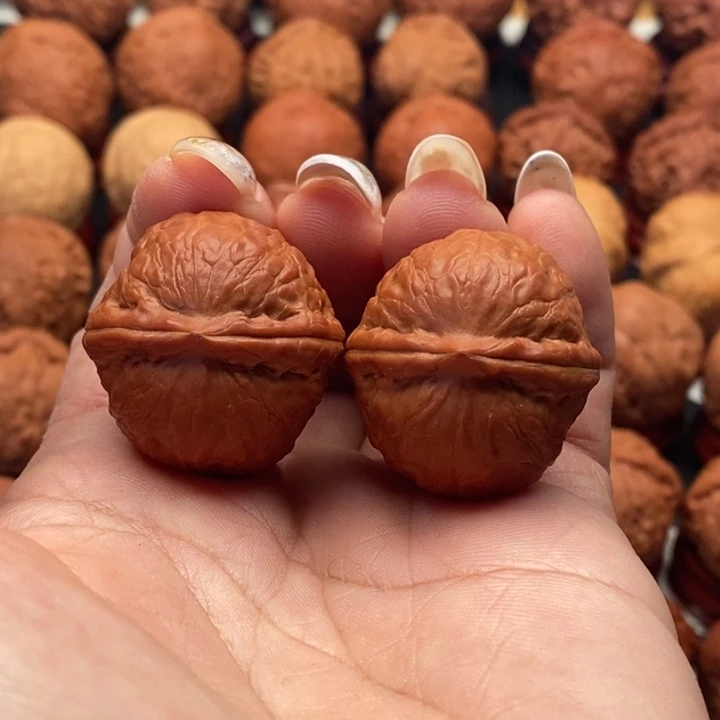 核桃精品文玩核桃手捻小铁锤