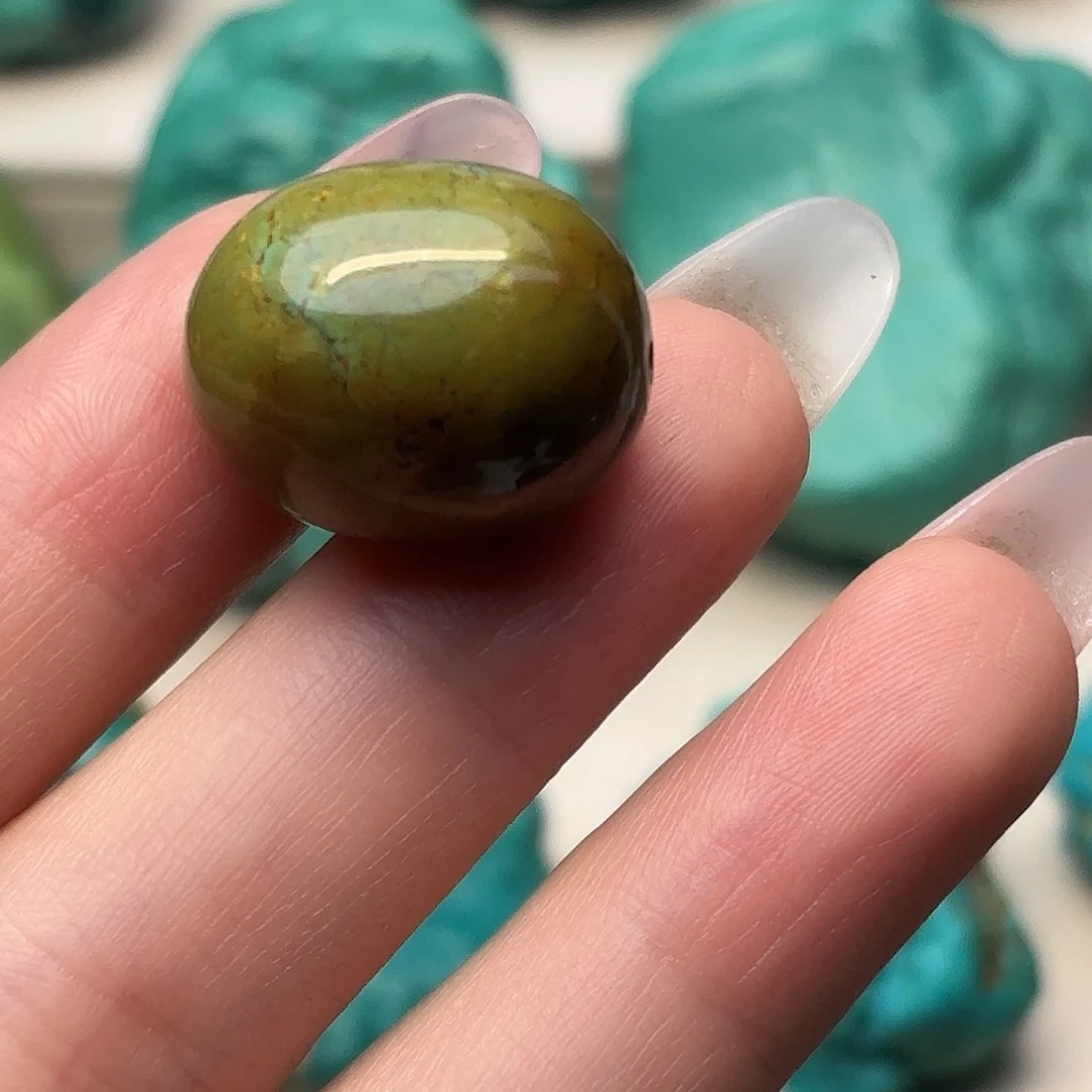 绿松石未镶嵌绿松石老型