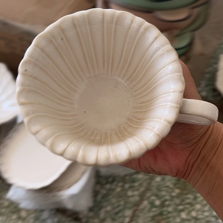 瓷片默认瑕疵商品太阳花杯子4