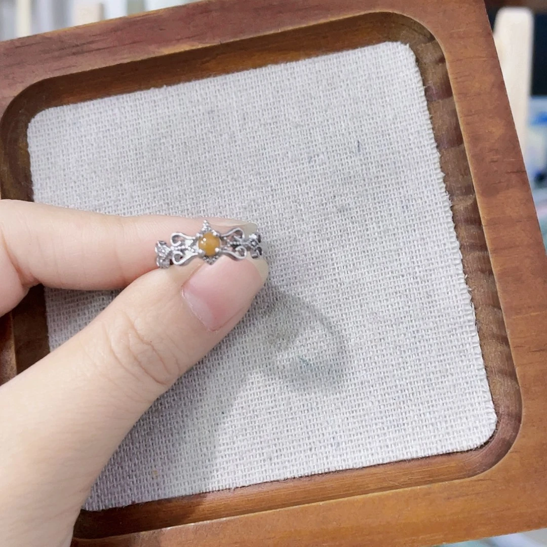 颈饰未镶嵌翡翠天然翡翠Ａ货