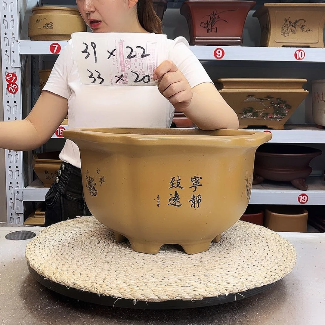 紫砂花盆紫砂花盆