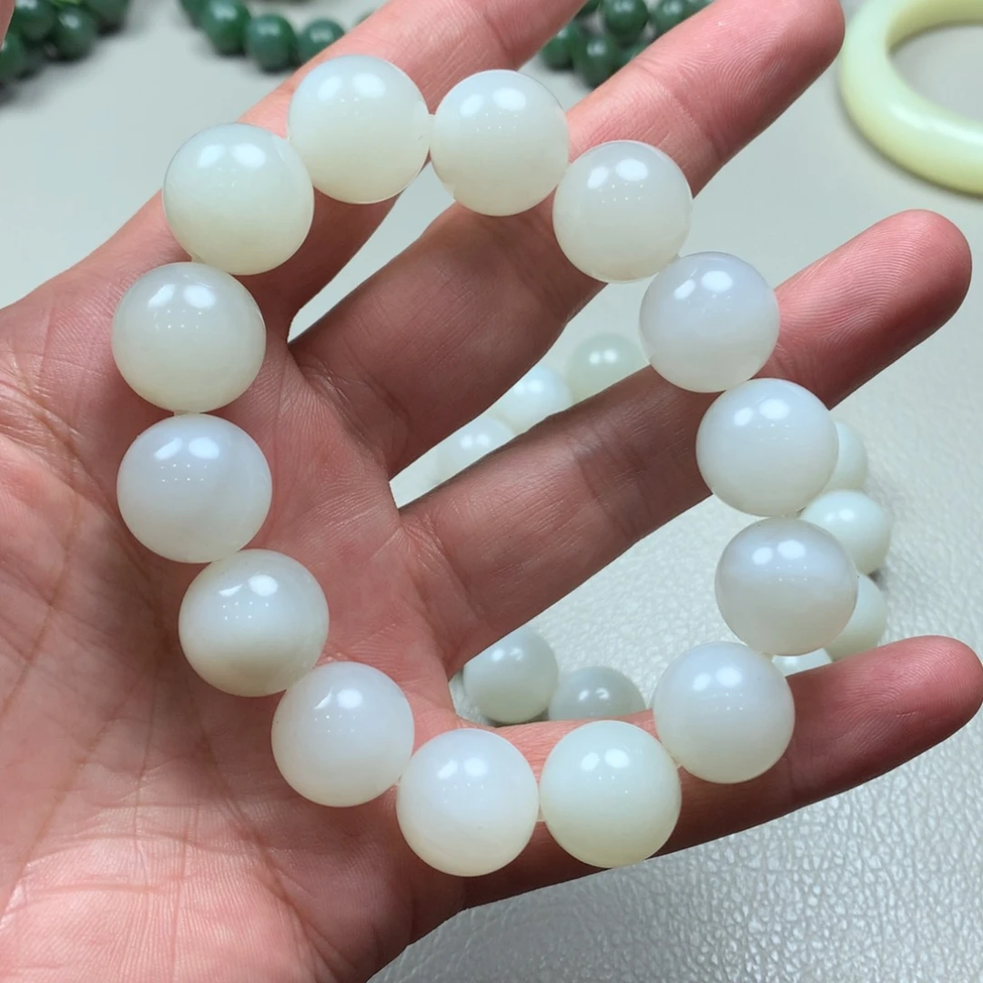 和田玉手链未镶嵌