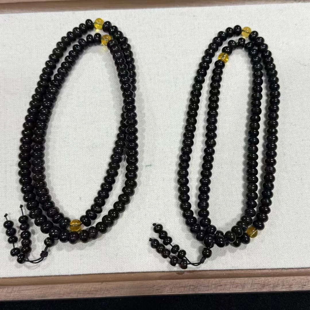 【举石优选】S0514-H78-37琥珀珠串(一件/多样性发/约5-6mm+）Z