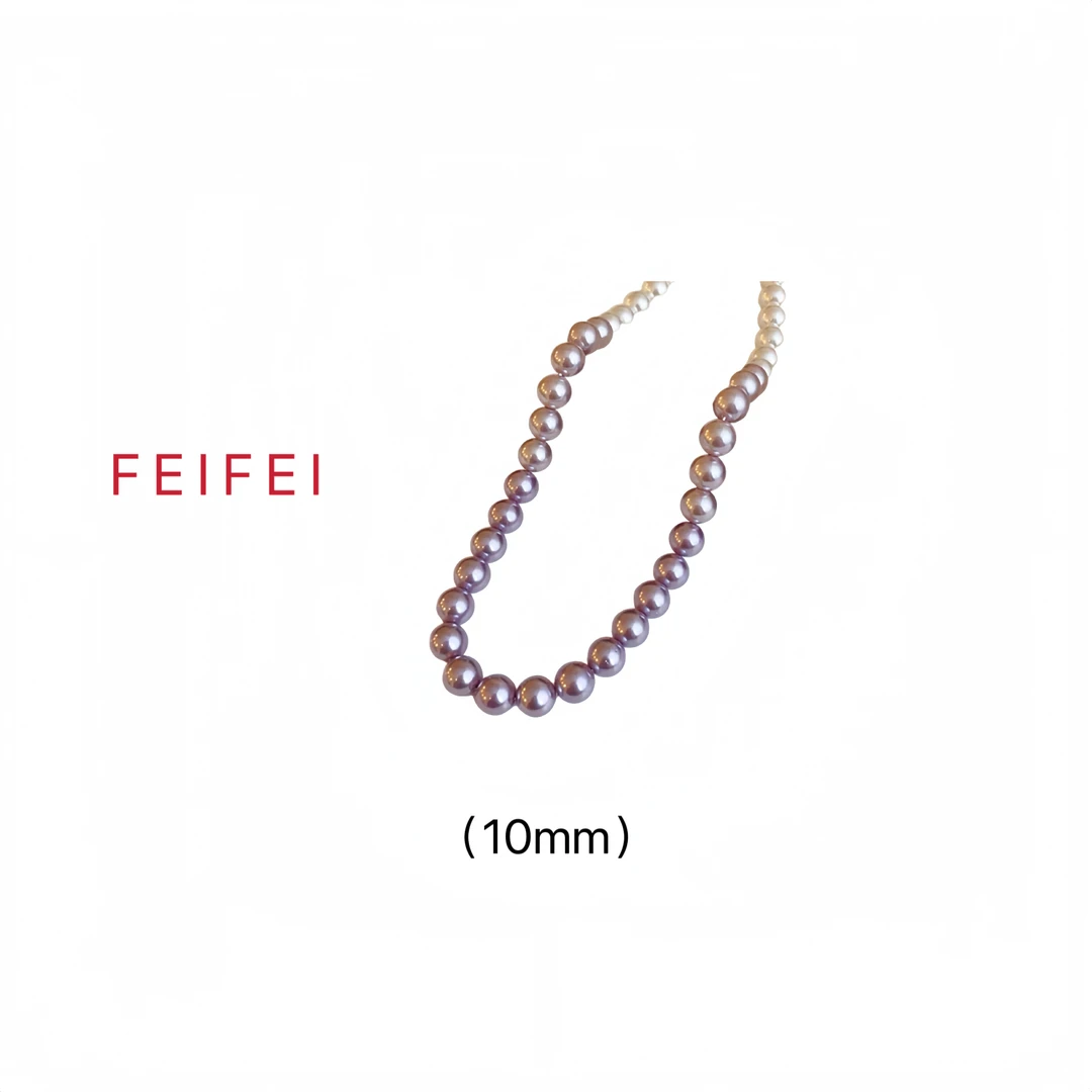 铜合金项链 【星辰闪耀】FEIFEI 渐变色高级设计项链(10MM)~L099