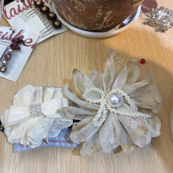 布艺铁合金懒人夹2个