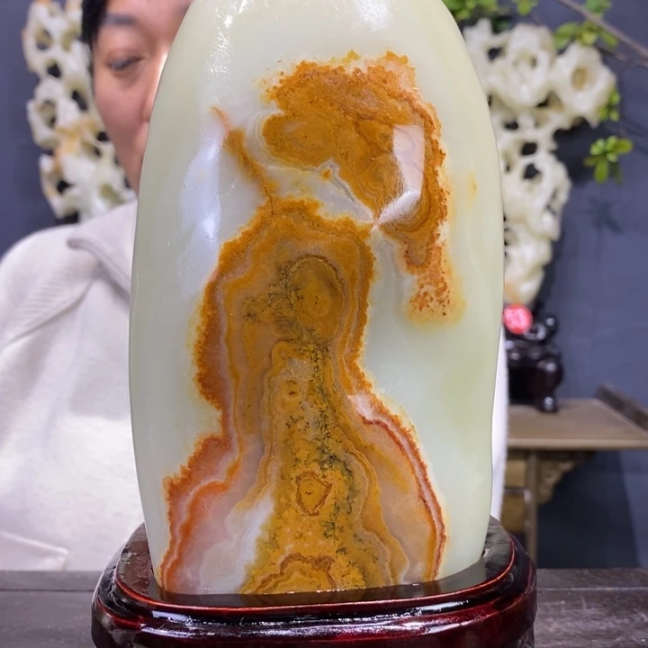 石材精品古青石摆件