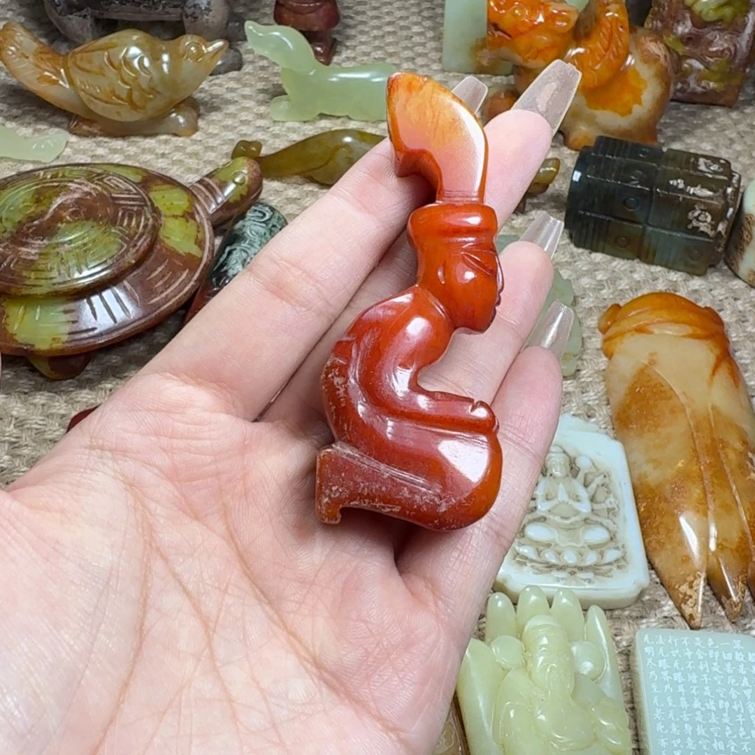 用***孙白玉菩提吊坠挂件