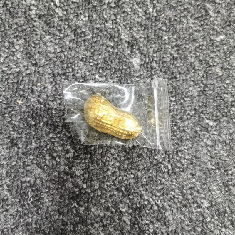 【藏收级】JT单个花生型黄摆件
