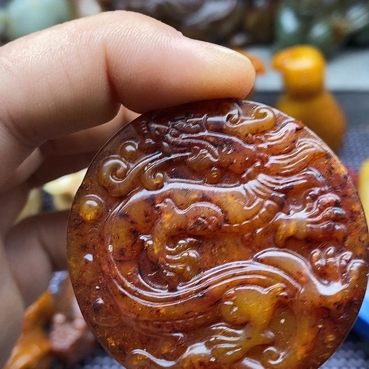 未镶嵌蛇纹石玉颈饰