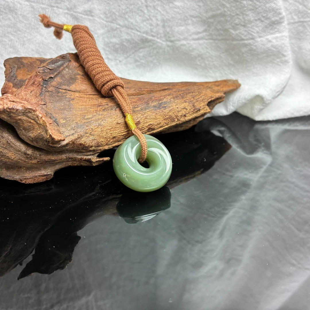 和田玉吊坠【小北质检】ZJH203Z92多样性发一