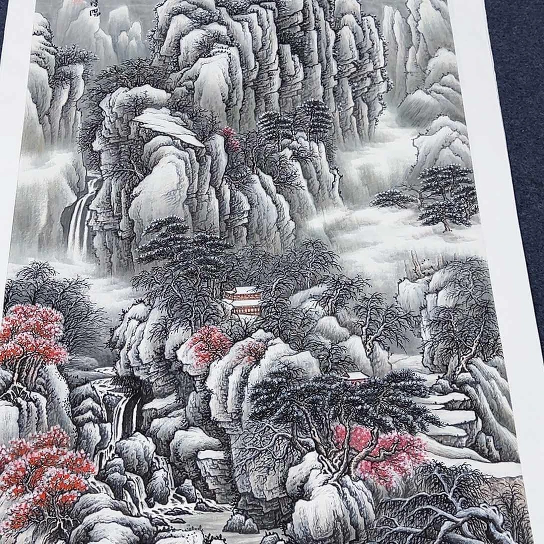 国画事事顺心如意万事如意