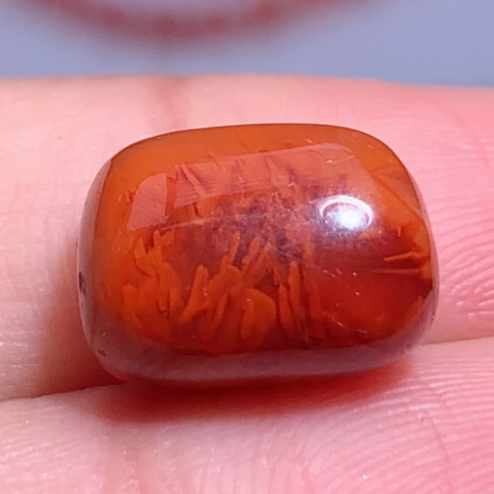 南红玛瑙未镶嵌南红火焰随行