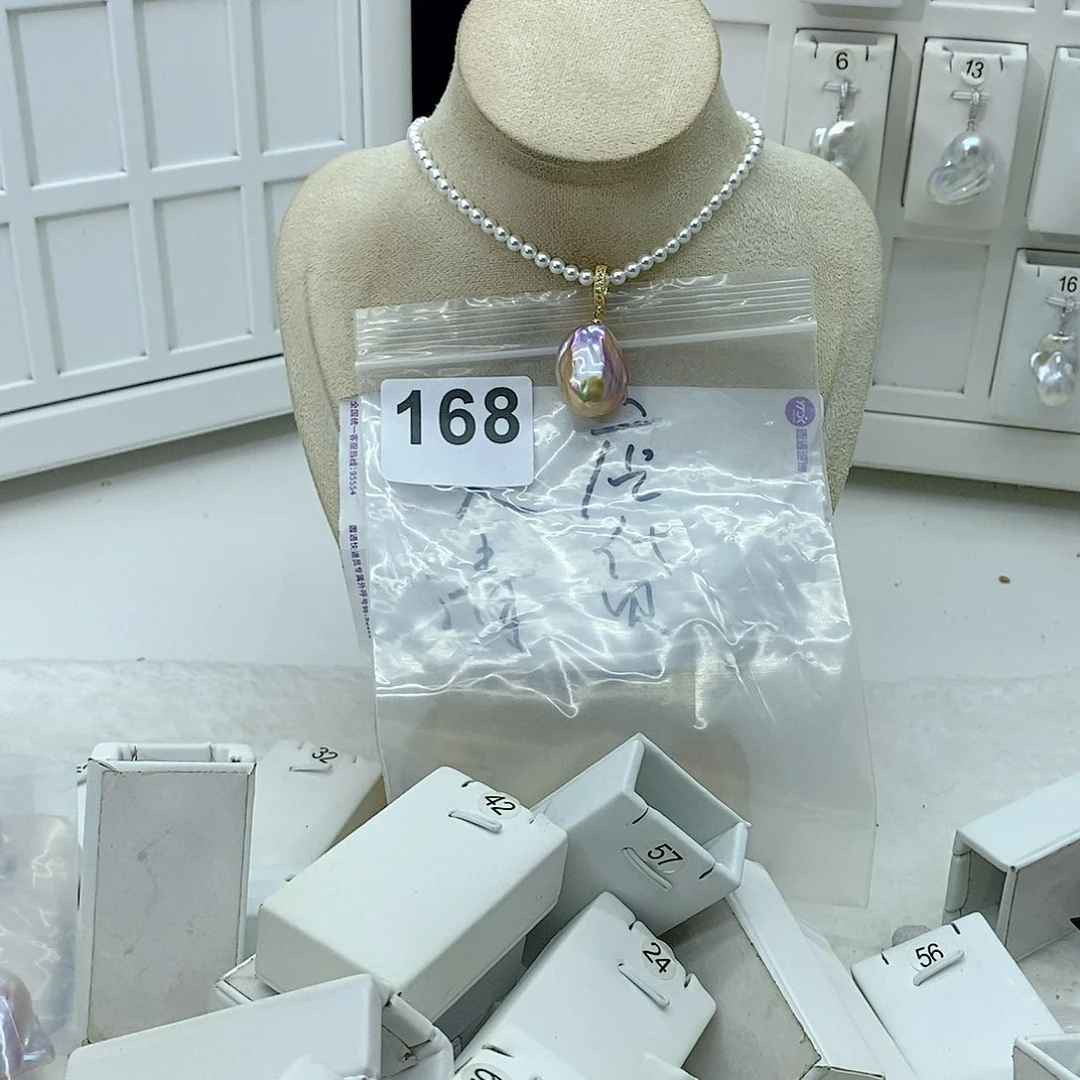 淡水珍珠颈饰合金