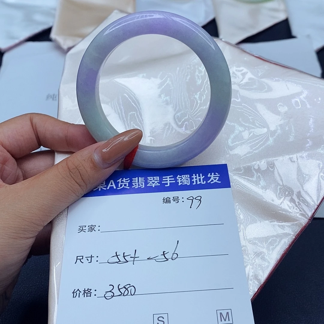 翡翠未镶嵌手镯百元手镯默认瑕疵