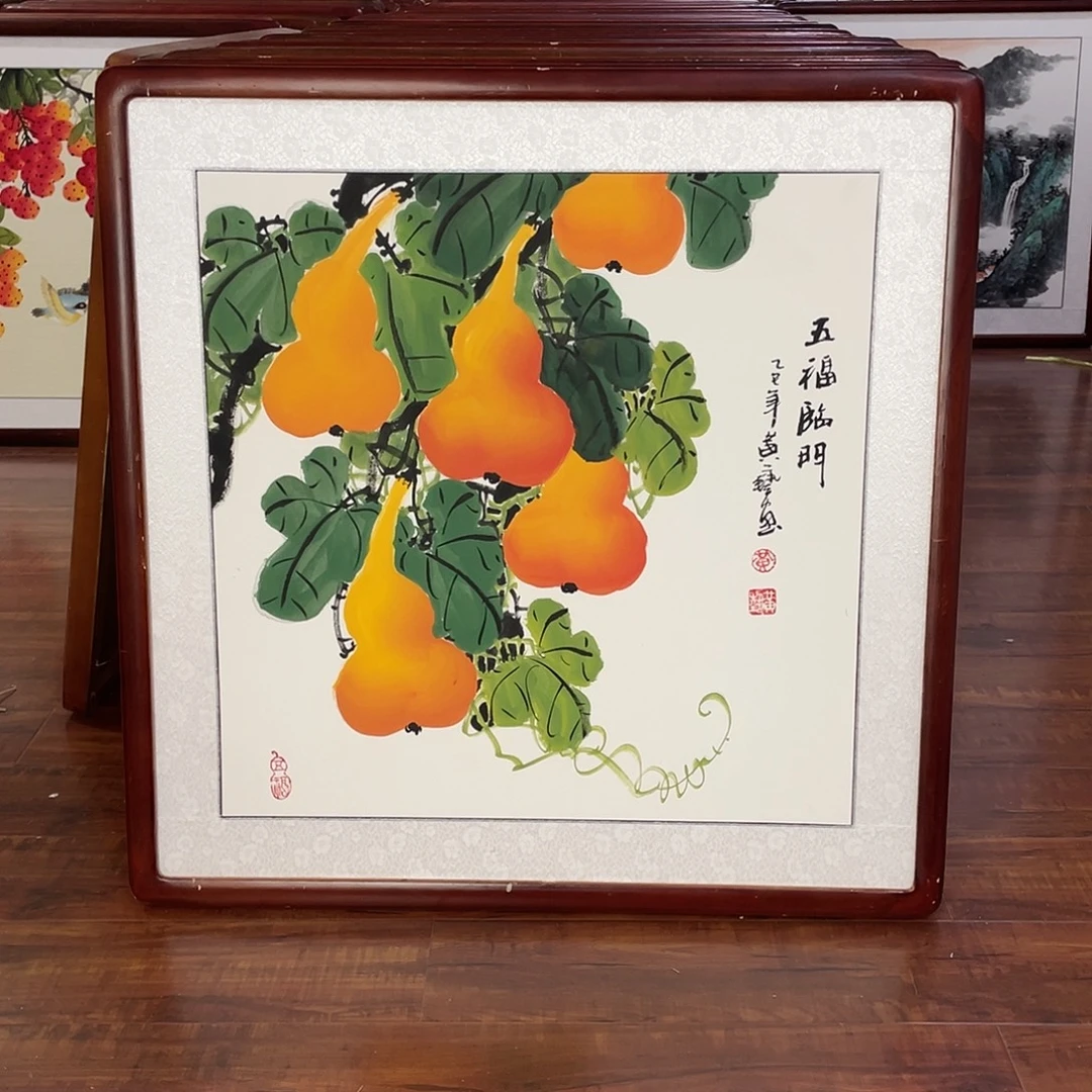 国画带框尺寸63*63厘米