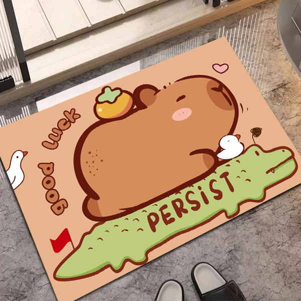 硅藻泥可爱卡通地垫垫子入户门垫卫生间浴室吸水防滑速干脚垫家用