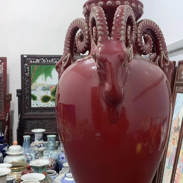 摆件陶博古架陶瓷摆件