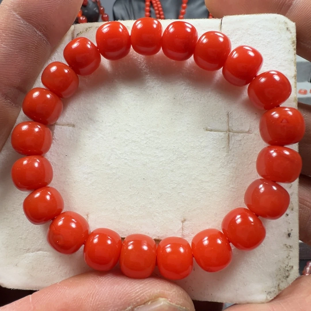 南红玛瑙未镶嵌单圈老型10