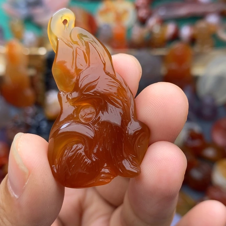 未镶嵌颈饰玛瑙/玉髓