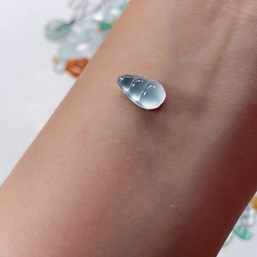 翡翠裸石纯天然a货缅甸翡翠