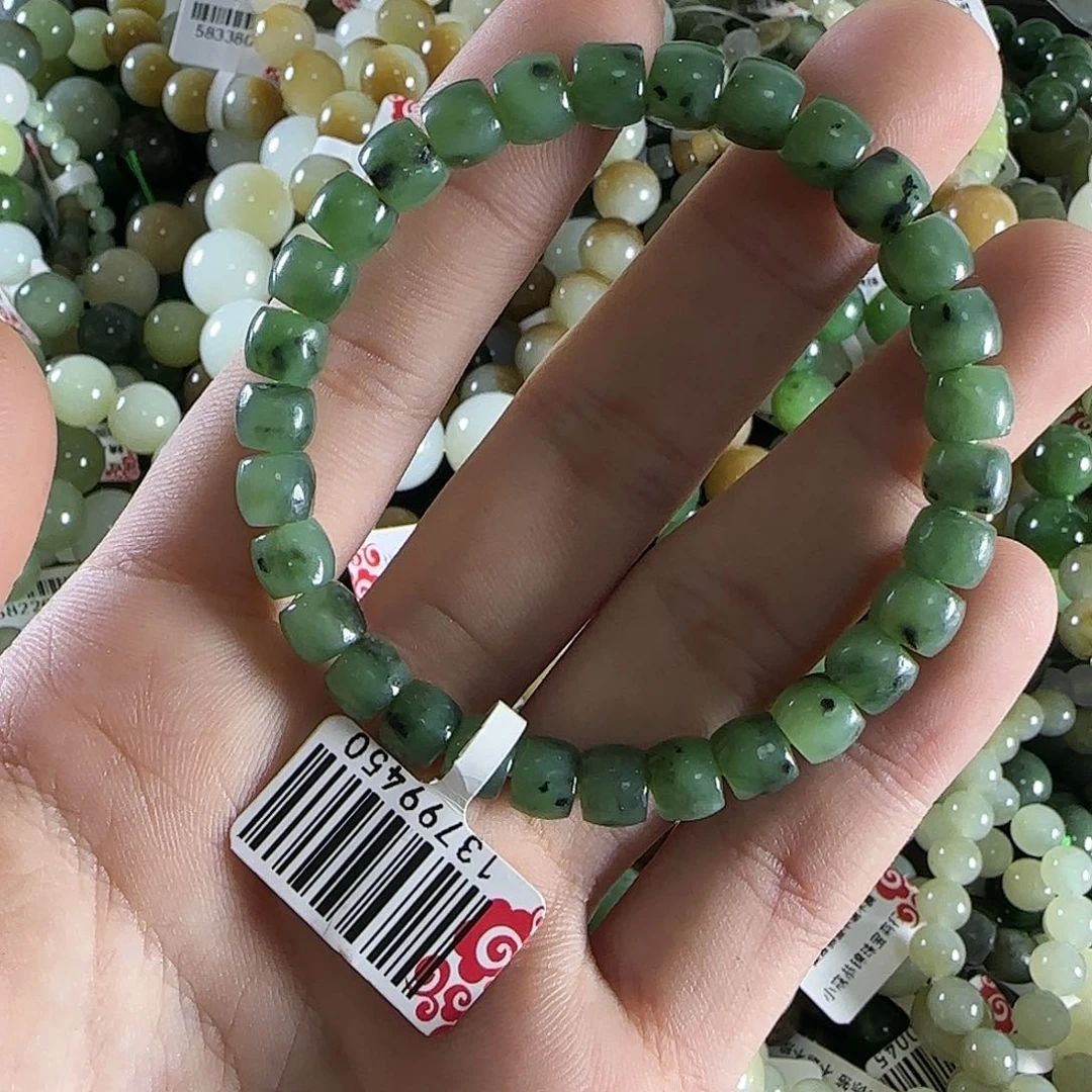 和田玉手链未镶嵌178