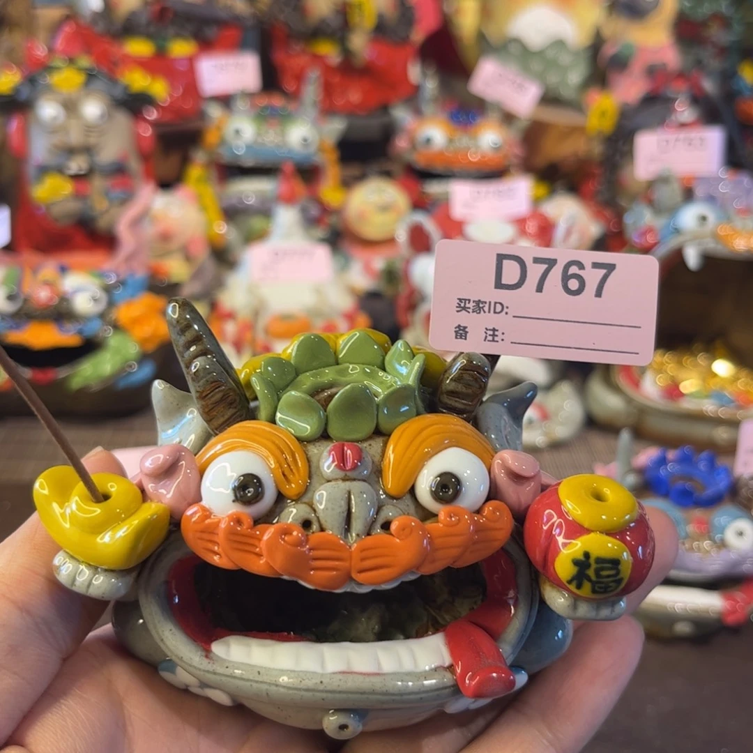 泥塑纯手工茶宠摆件