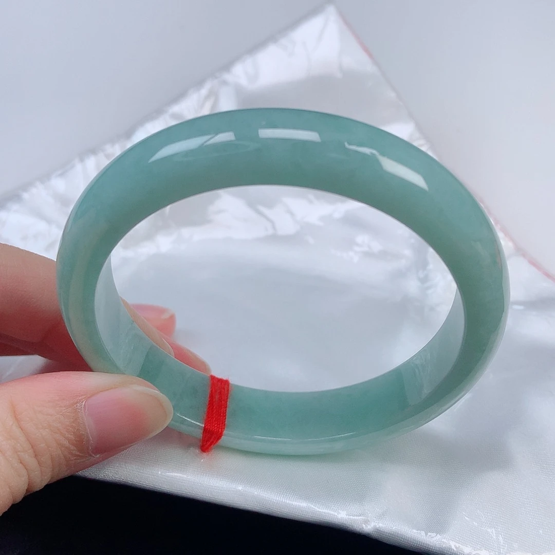 未镶嵌手镯翡翠58正圈