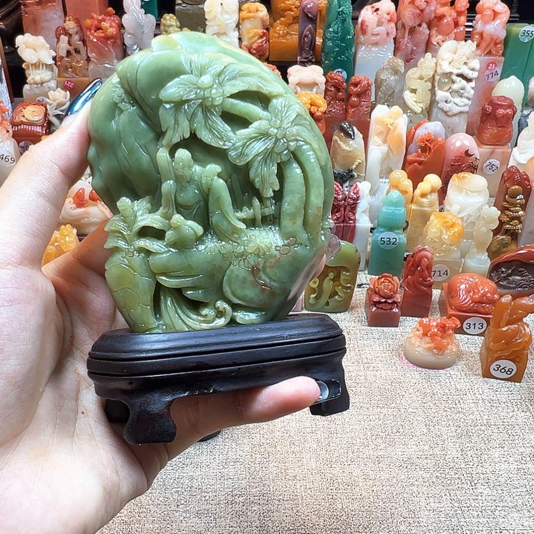 寿山石印石寿山石雕刻