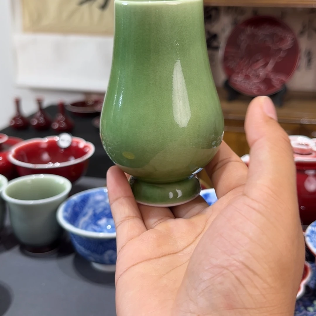 景德镇陶瓷浅行窑凯恩杯