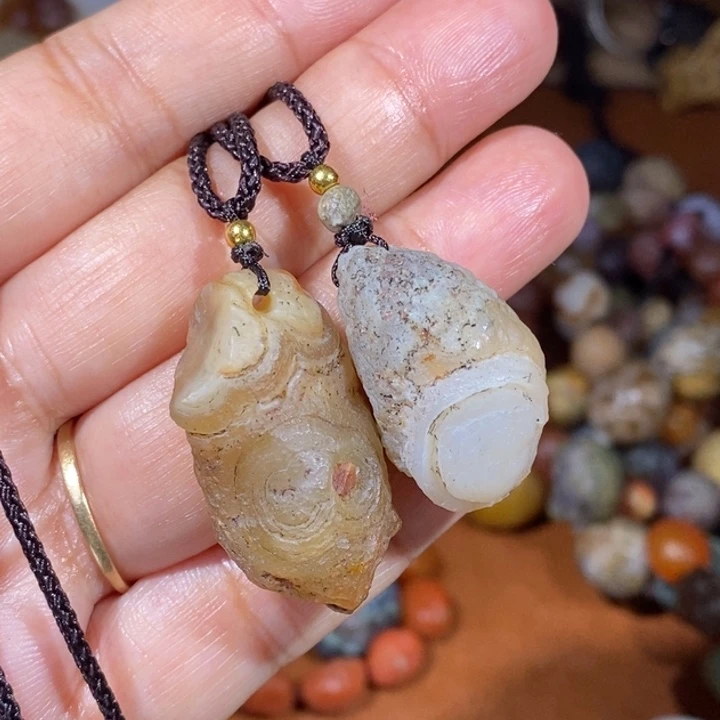 玛瑙/玉髓珠宝半成品未镶嵌唉***羊