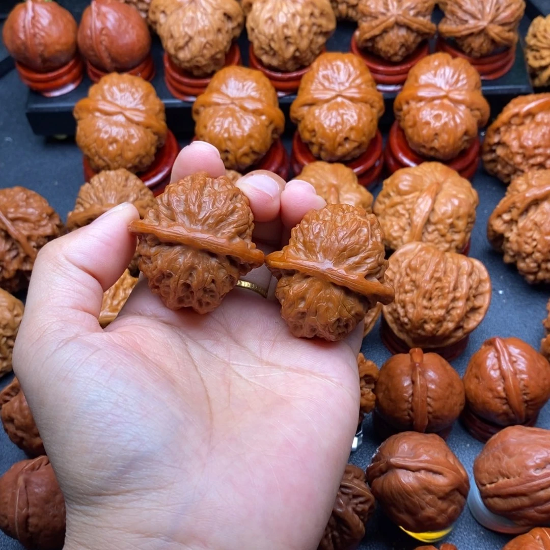 把件文玩核桃38血麒麟