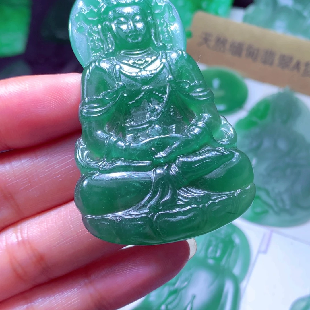 魔****定制翡翠未镶嵌天然