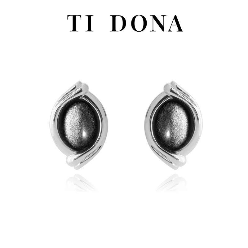 AZLOOK 耳饰 【中国设计师品牌】柔软之诗金曜石耳环