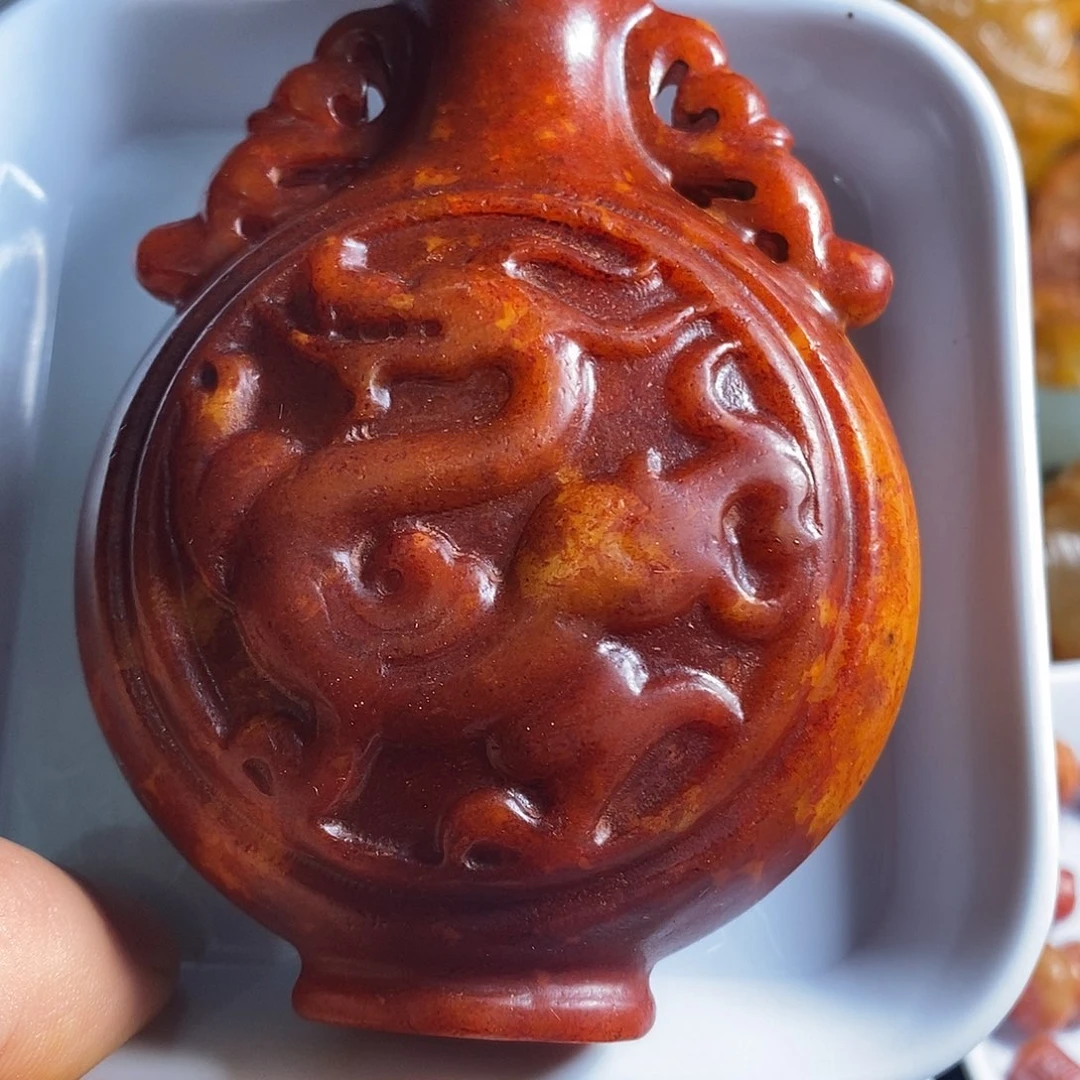 岫岩老玉（透闪石质玉）未镶嵌挂件