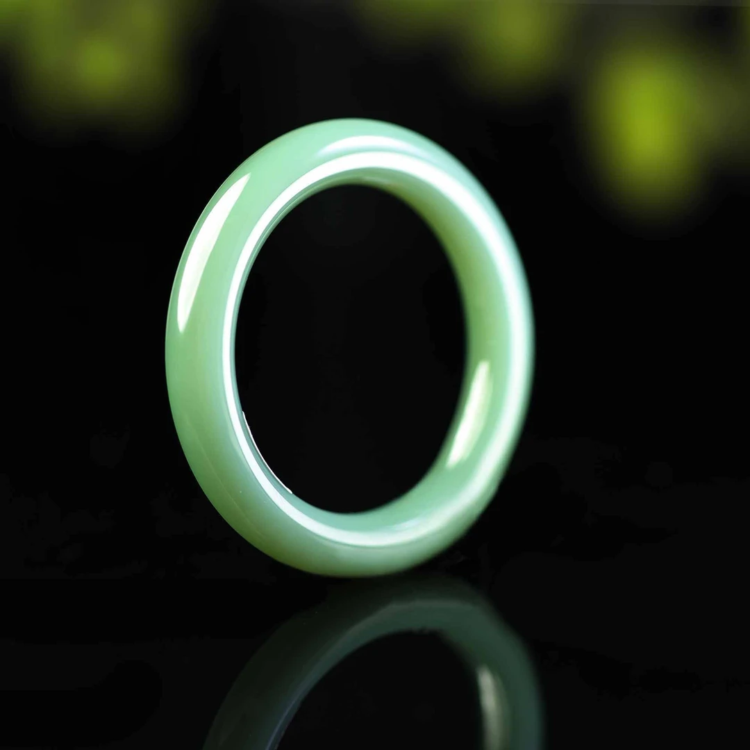 白玉世家万物生/粉青手镯（多样性发货）