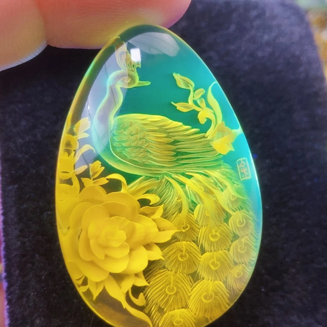 【闪购商品】金珀吊坠(不含链)未镶嵌