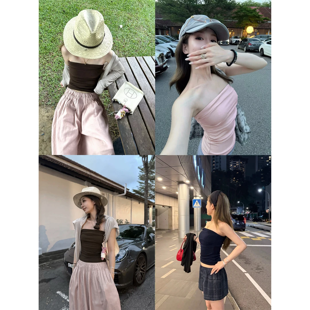 褶皱腰裙裤  8894#