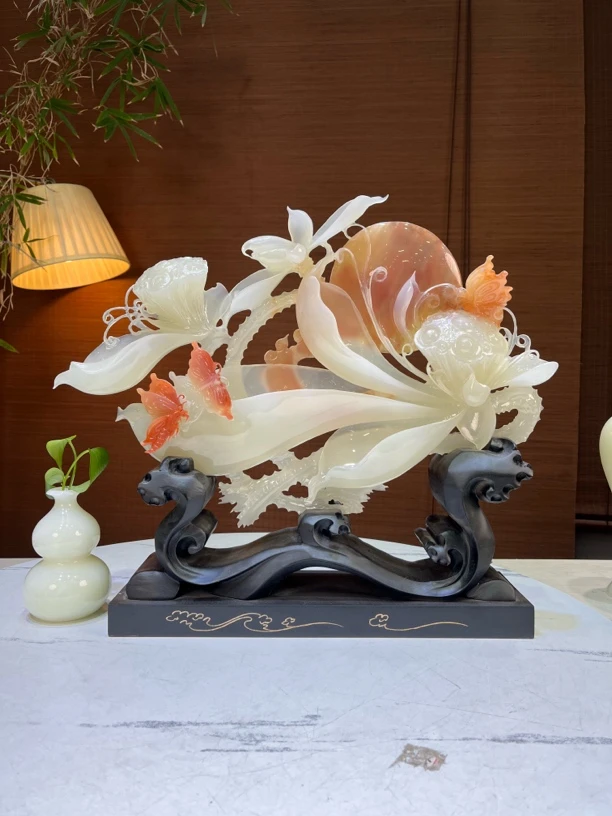 精品天然玉石摆件